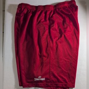 Men’s Spalding Mesh Basketball Shorts Size XL